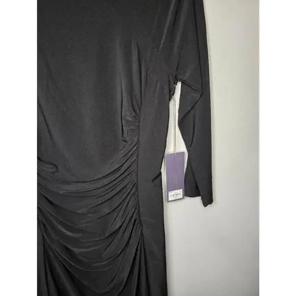 Women's Jennifer Lopez Black Bodycon Dress Size M - Picture 6 of 8
